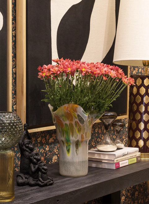 Florero Kodama Ondulado