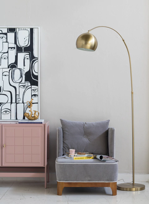 Lámpara de Pie Arco - comprar online