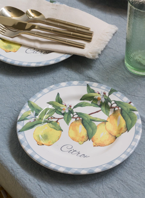 Plato de Postre Limones en internet