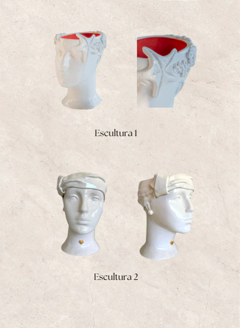 Escultura Rostro en internet