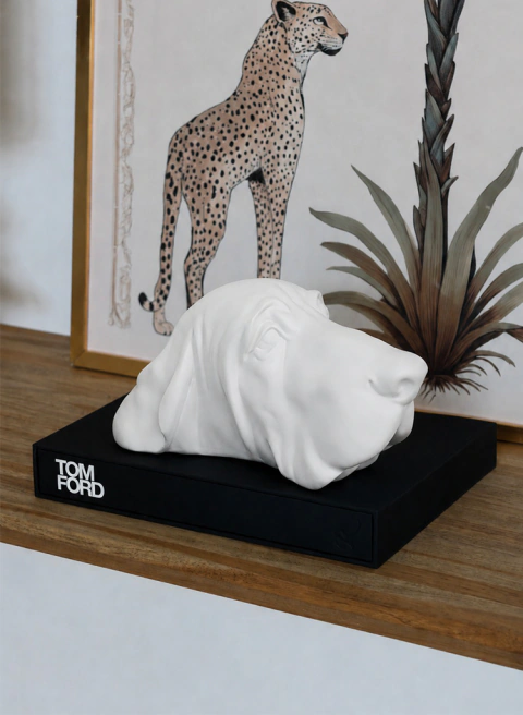 Escultura Perro Basset