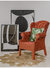 Sillón Bergere Naranja