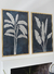 Cuadro Palmera Azul - comprar online