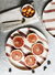 Plato con Rayas Terracota - comprar online