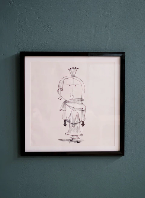 Cuadro The Witch With The Comb