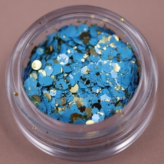 Blue - Matte & Gold - comprar online