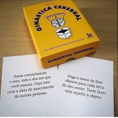 Ginástica cerebral - comprar online