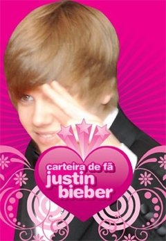 Carteira de fã Justin Bieber