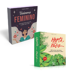 Kit Universo Feminino + Horta em Vasos