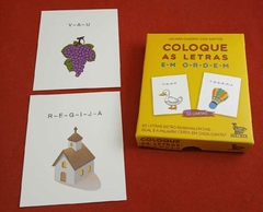 Coloque as letras em ordem - comprar online