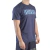 Remera clasica "i know right'' (azul marino y celeste) - IKR 
