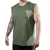 Musculosa oversize "swing" (verde militar) - IKR 