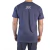 Remera clasica "i know right 2'' (azul marino y gris) - comprar online