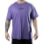 Remera oversize "love & respect" (violeta) - comprar online
