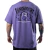 Remera oversize "love & respect" (violeta)