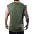Musculosa oversize "mentality" (verde militar) - comprar online