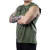 Musculosa oversize "mentality" (verde militar) - IKR 