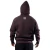 Buzo frisa hoodie "i know right" (chocolate) - tienda online