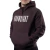 Buzo frisa hoodie "i know right" (chocolate) - IKR 