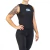 Long top "3 estrellas" (negro liso) - IKR 