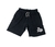 Bermuda hombre "ikr tag'' (negro liso) - comprar online
