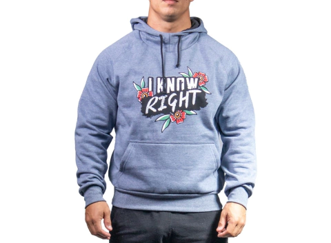 Buzo frisa hoodie hombre "snake" (celeste)