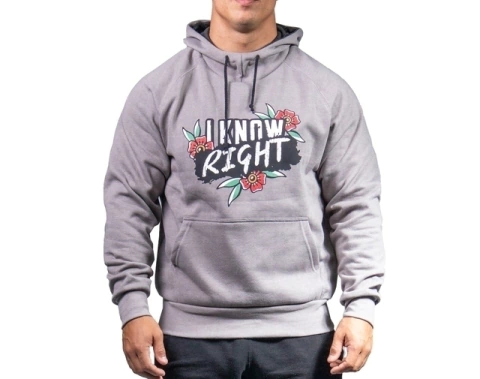 Buzo frisa hoodie hombre "snake" (gris)