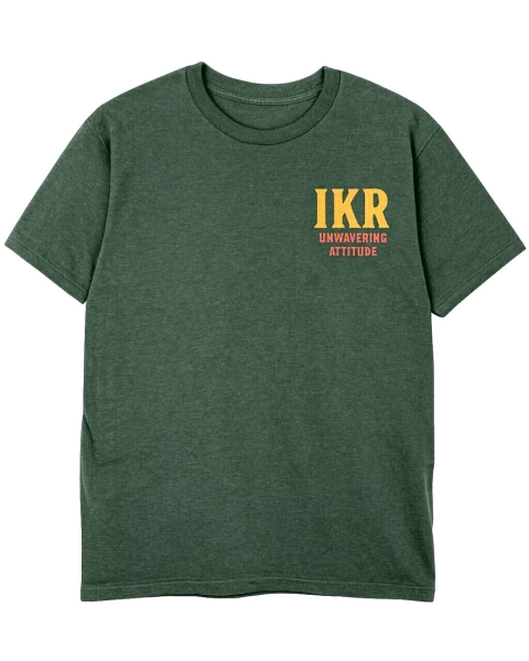 Remera oversize "beyond the fear'' (oliva) - comprar online