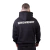 Buzo frisa hoodie "ikr" (negro liso) - tienda online