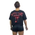 Pupera oversize "killing it" (negro liso y rojo) - comprar online