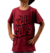 Remera mini atleta "kill & kilos"(malbec)