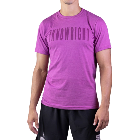 Remera hombre "i know right" (ciruela) - comprar online