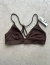 KAROL TOP BROWN - online store
