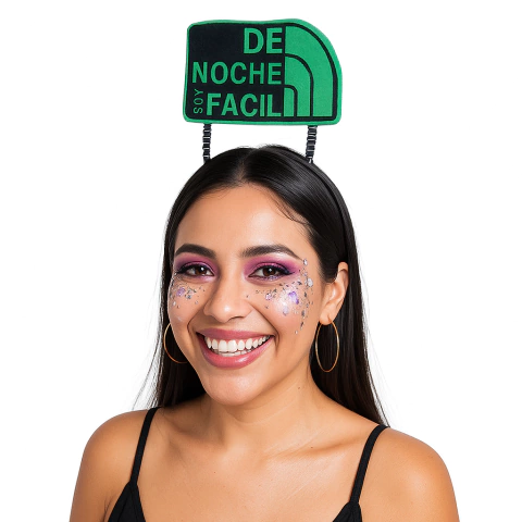 Vincha De Noche Soy Fácil 24*12 cm - comprar online