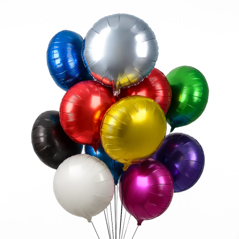 Globo Redondo Metalizado 45cm - Promo 50u - comprar online