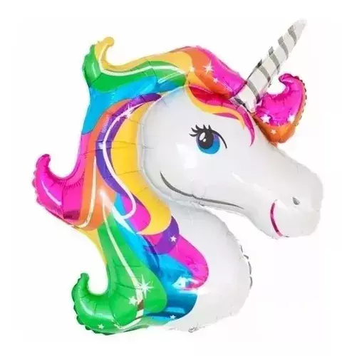 GLOBO UNICORNIO 14" MULTICOLOR - comprar online