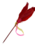 Lapicera con Pluma y lazo. 37cm - x12 un. - tienda online