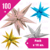 Globo Estrella 4D 12 Puntas 100 cm - Promo x 12