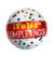 GLOBO FELIZ CUMPLE 18" - PROMO X 50 UN