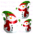 GLOBO NAVIDAD SNOW 12"