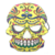 MASCARA CALAVERA MEXICANA 21*17cm - comprar online