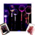 Globo Burbuja Led C/Plumas y Lluvia 18"