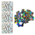 LENTEJUELAS PIRAMIDE METALIZADAS p/SHIMMER WALL 1.000un. - tienda online