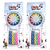 VELAS ROMBOS 6cm SET 12un.