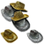 GORRO DISCO - PACK X 6 UN