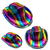 GORRO COWBOY MULTICOLOR LUMINOSO - Promo x 6un.