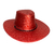 GORRO VAQUERO LISO C/GLITTER - Promo x 6un. en internet