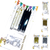 VELA 8cm SET 6un. - Promo x 24 sets