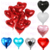 GLOBO CORAZON 12.5CM - Pack x 100 un - comprar online