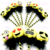 Lapicera Emoji c/Pluma 22cm x 12 un. - comprar online